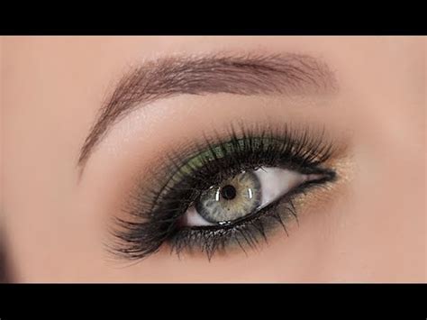 Green And Gold Eyeshadow Makeup Tutorial | Saubhaya Makeup