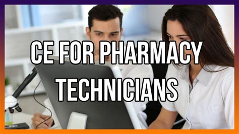 CE For Pharmacy Technicians - YouTube