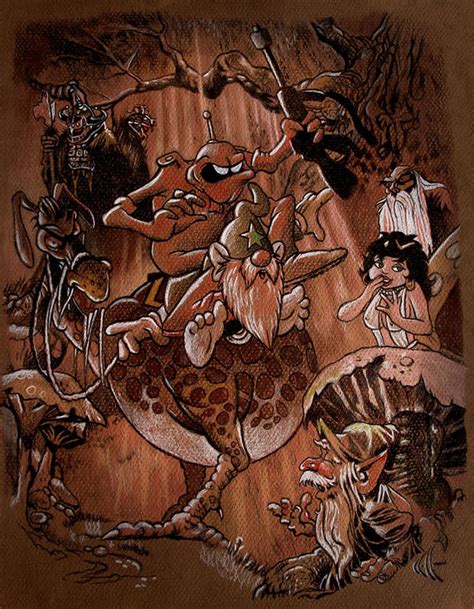 Ralph Bakshi's Wizards by choffman36 on DeviantArt