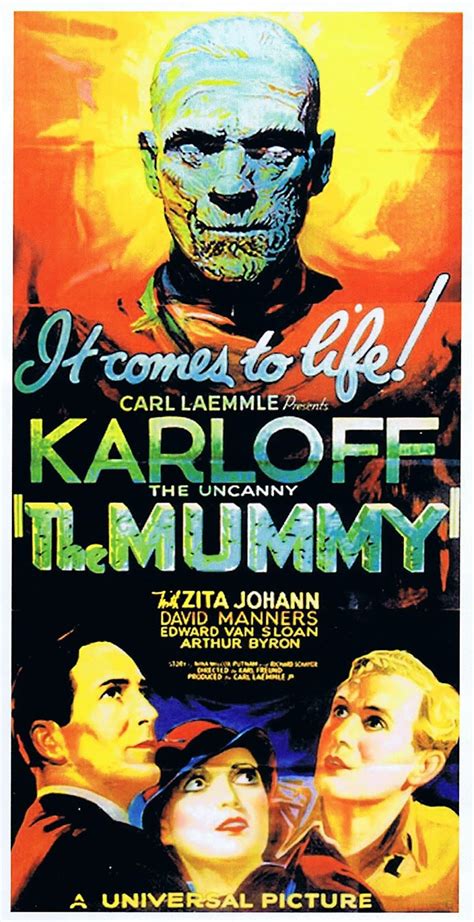 The Mummy (1932) with Boris Karloff | Classic horror movies posters, Movie posters, Classic ...