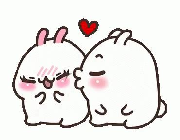 Bunny Kiss Gif Cartoon / The perfect bunny rabbit kiss animated gif for your conversation ...