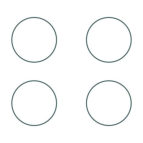 2In Circle Label Template