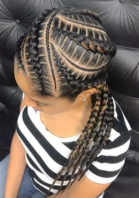 African American French Braids For Black Women