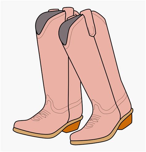 Cowboy Boot - Clipart Cowgirl Boots Png, Transparent Png , Transparent ...