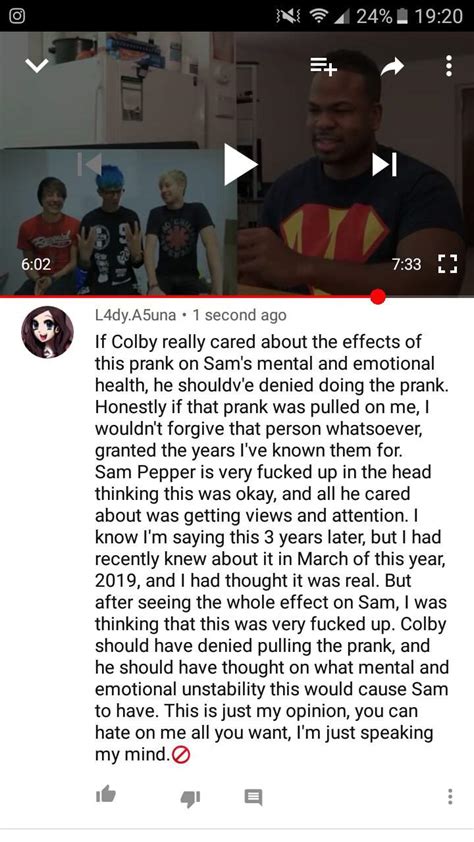 'Best Friend Murder Prank' By Sam Pepper Thought | Sam and Colby Amino