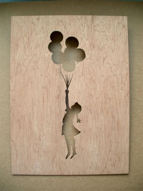 Banksy Girl Holding Balloons Stencil - Etsy | Girl holding balloons ...