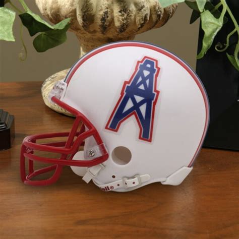 Riddell Houston Oilers 1981-1996 Retro Mini Helmet - White - NFLShop.com