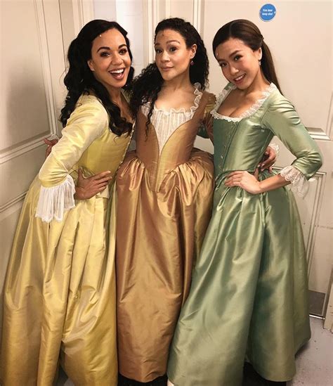 Start of the week and The Schuyler Sisters are back together! @hamiltonwestend 🙌 ️🍾🇺🇸 #h ...