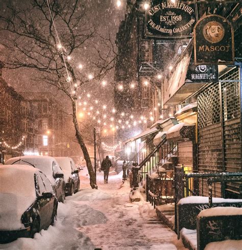 New York Is Truly Magical Covered In Snow | Winter scenes, Beautiful ...