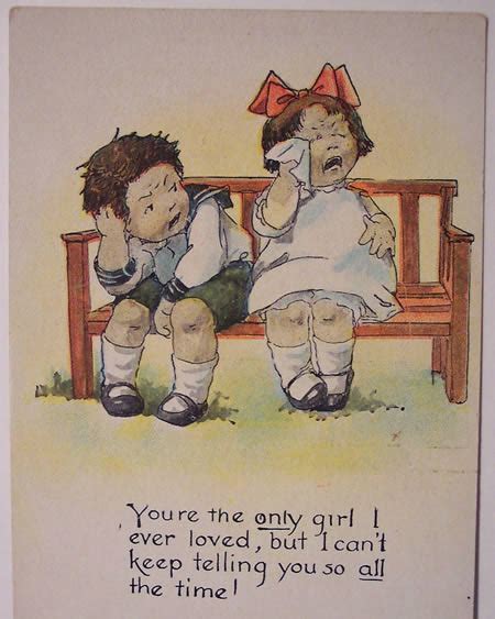 Vintage Valentine Cards With Funny Messages ~ Vintage Everyday