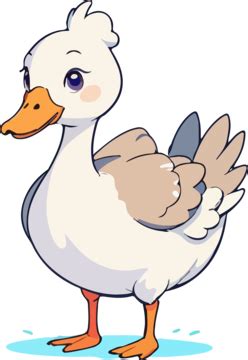 Goose Bird Cartoon Clip Art, Goose, Duck, Cartoon PNG Transparent Image and Clipart for Free ...