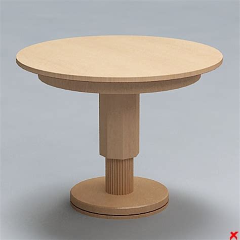 free table 3d model