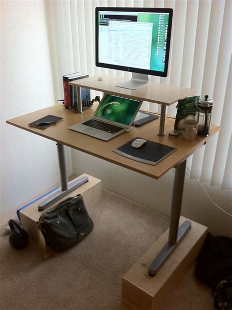 diy standing desk ikea - Strong Suit Diary Photography