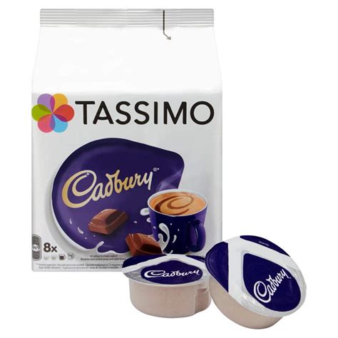 Tassimo Kenco Cadbury Hot Chocolate Drink (Pack of 5, Total 40 Pods, 40 servings)- Buy Online in ...