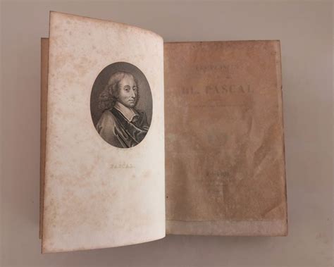 Blaise Pascal - Les Pensées de Bl. Pascal, - online veiling Catawiki
