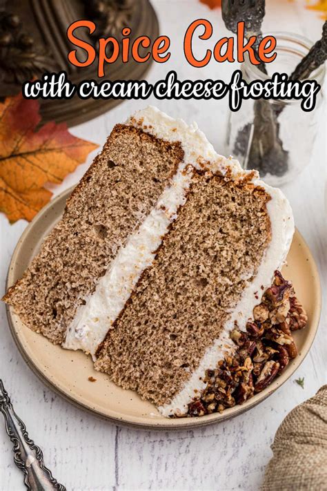 Spice Cake with Cream Cheese Frosting - Restless Chipotle