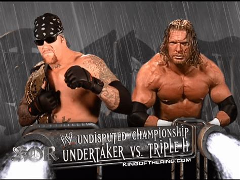 Undertaker vs. Triple H King of the Ring 2002 : r/WWEMatchGraphics