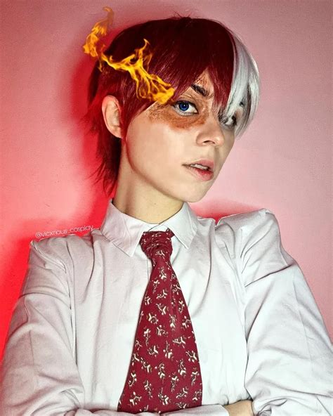 Shoto Todoroki cosplay by me! : r/BokuNoHeroAcademia