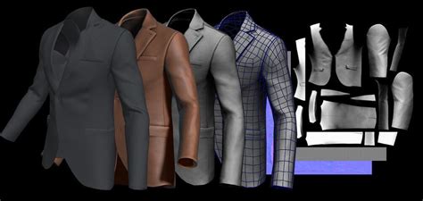 Suit (Marvelous Designer) - 3D Model by ajkjk