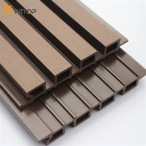 Exterior Wall Covering Plastic Cladding Panels PVC Exterior WPC Cladding Material - Wall ...