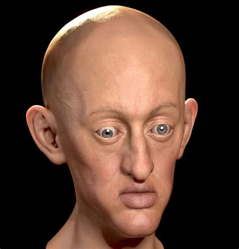 Creepy on Twitter: "A digital reconstruction of King Charles II of Spain"