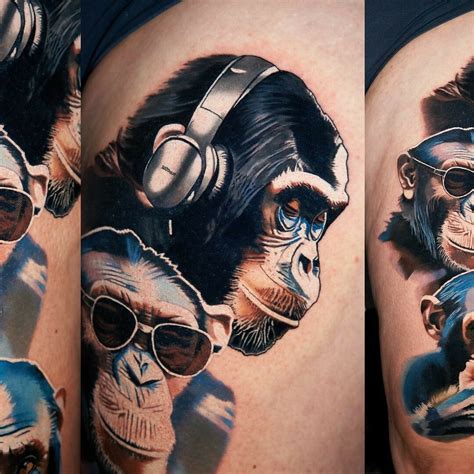 Three Wise Monkeys Tattoo