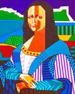 Mona Lisa Art Paint By Numbers - Numeral Paint Kit