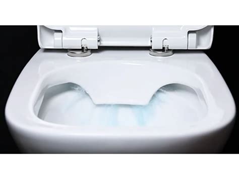 Posh Domaine Rimless Close Coupled Back to Wall Toilet Suite Back Inlet with Soft Close Quick ...