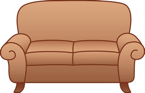 6947x4462 Sofa Images Clip Art | Red couch, Free couch, Living room clipart