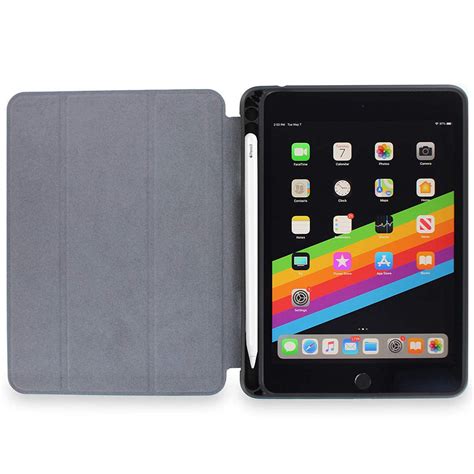 Dual Case With Pen Holder For Apple iPad Mini 5 Super Slim Rubberized – Khomo Accessories