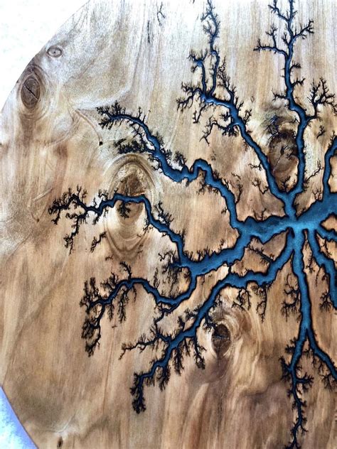 The Beholder Fractal burn fractal art high voltage wood | Etsy in 2020 | Burning wood with ...