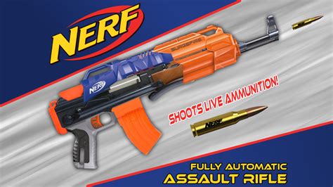 Nerf unveils new automatic assault rifle