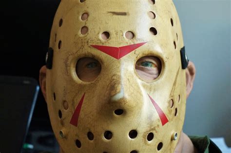 Jasonlivessince1980's Friday the 13th Blog: Closeups of Part 3 hock with HLM