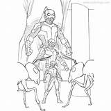 Lego Avengers Ant Man Coloring Pages Printable  XColoringscom sketch template