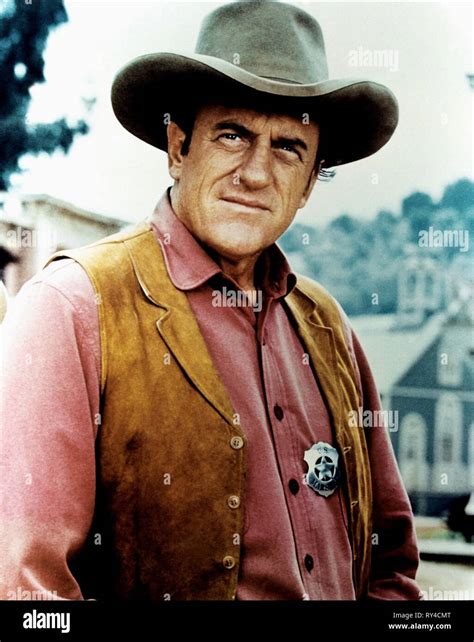 Gunsmoke james arness marshal dillon hi-res stock photography and ...