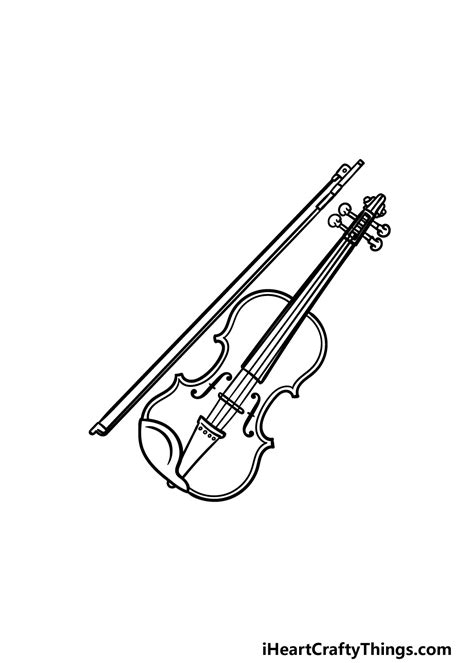 How To Draw The Violin - Approvaldeath13