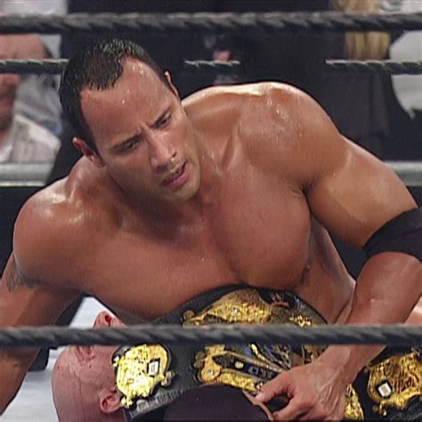 The Rock wins Undisputed Title at WWE Vengeance 2002 | Dwayne The Rock Johnson Rock Bottomed his ...