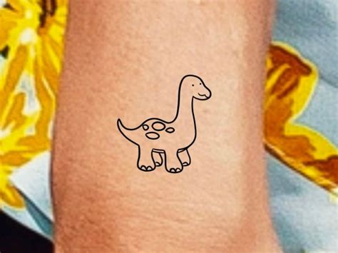 Simple Dinosaur Tattoos