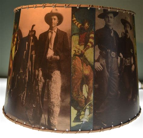 Western Cowboy Lamp Shade 10 X 12 | Etsy | Western decor, Cowboy lamp ...