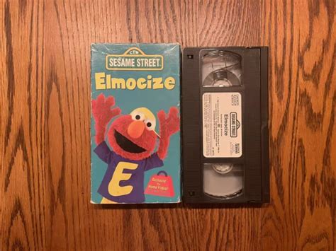 SESAME STREET ELMOCIZE VHS 1996 Tape Only No Box **Buy 2 Get 1 Free** £ ...