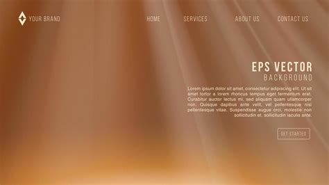 Brown template web banner page with gradient color. Design with liquid ...