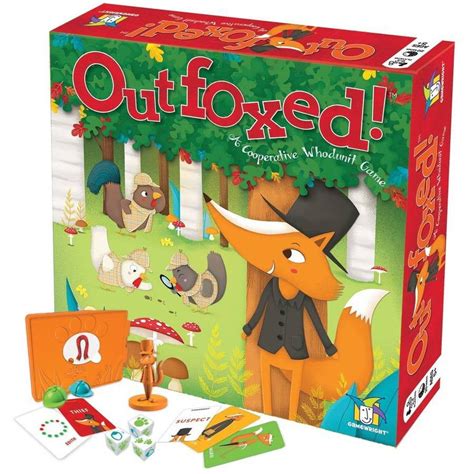 Outfoxed! A Cooperative Whodunit Game - Walmart.com