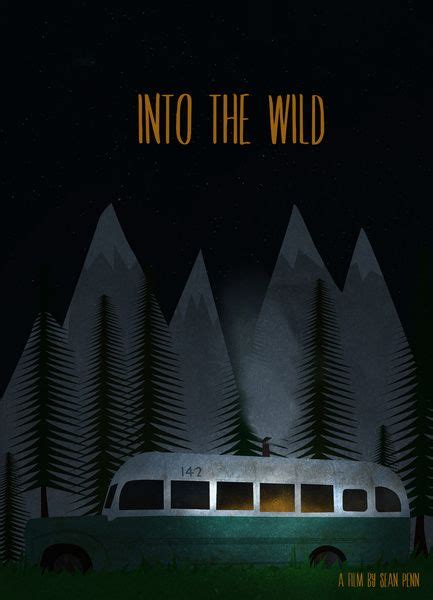 happiness only real when shared. | Into the wild art, Alternative movie posters, Beautiful posters