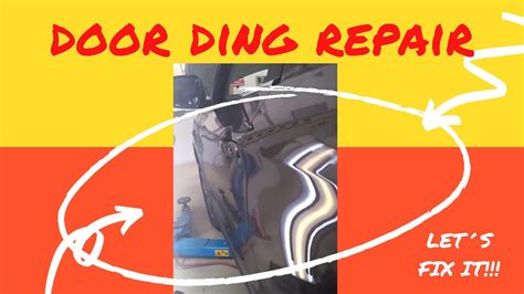 💥 DOOR DING REPAIR 👍 💥 - YouTube