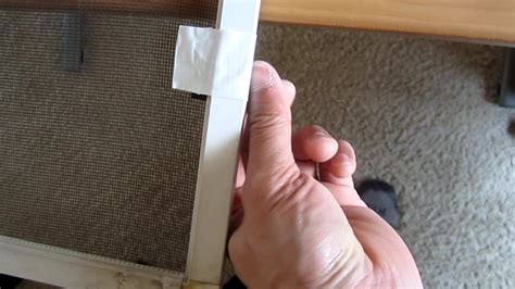 Easy Fix for Broken Window Screen Pull Tabs