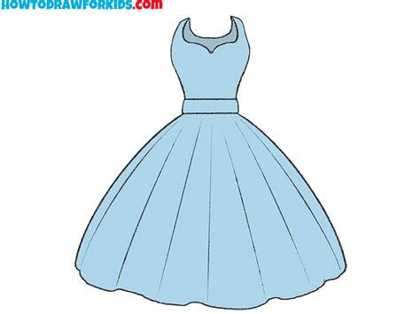 How To Draw A Dress Really Easy Drawing Tutorial | atelier-yuwa.ciao.jp