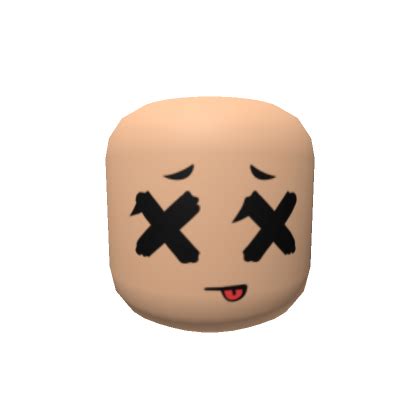 Anime Head - Silly Dead Face | Roblox Item - Rolimon's