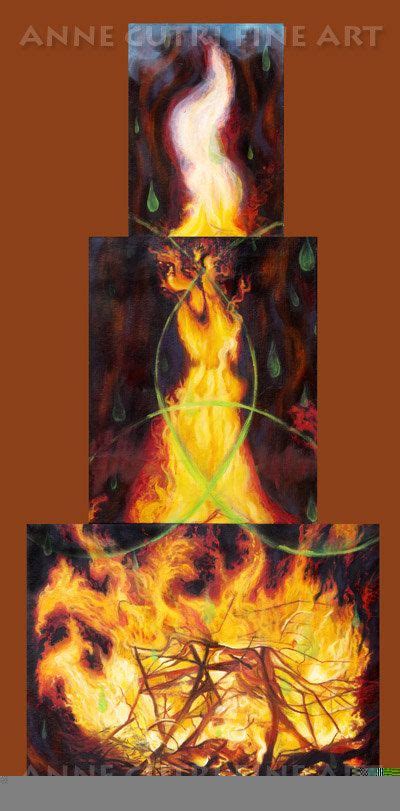 Refiner's Fire by AnneCutriFineArt on Etsy, $700.00 | Painting ...