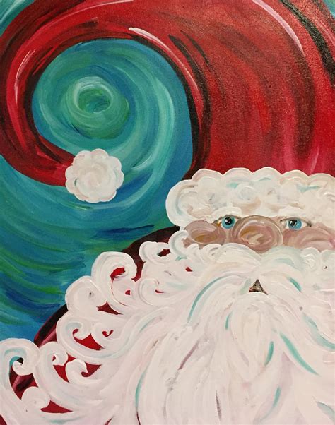 Santa Claus Painting For Kids at PaintingValley.com | Explore ...