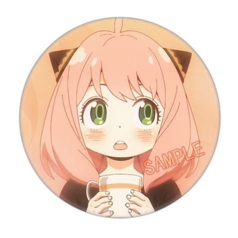 Spy X Family Anime Anya Forger Cute Jumbo Badge - $4.99 - The Mad Shop